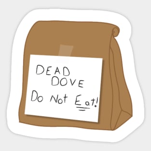 Dead Dove Sticker